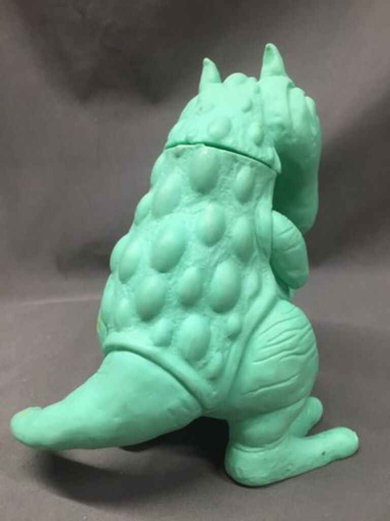 DOM DOM 店頭用/ソフビ H・MURAYAMA ドムドムバーガー怪獣 (エメラルド