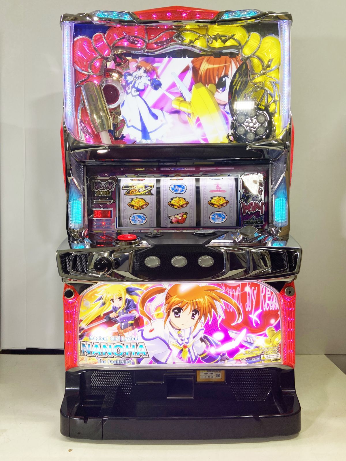 送料込】 パチスロ スロット実機 三洋 魔法少女リリカルなのは - メルカリ