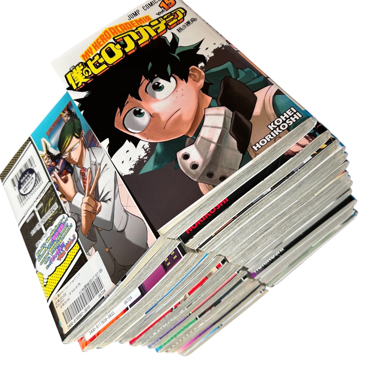 僕のヒーローアカデミア1〜39巻全巻セット+関連本9冊