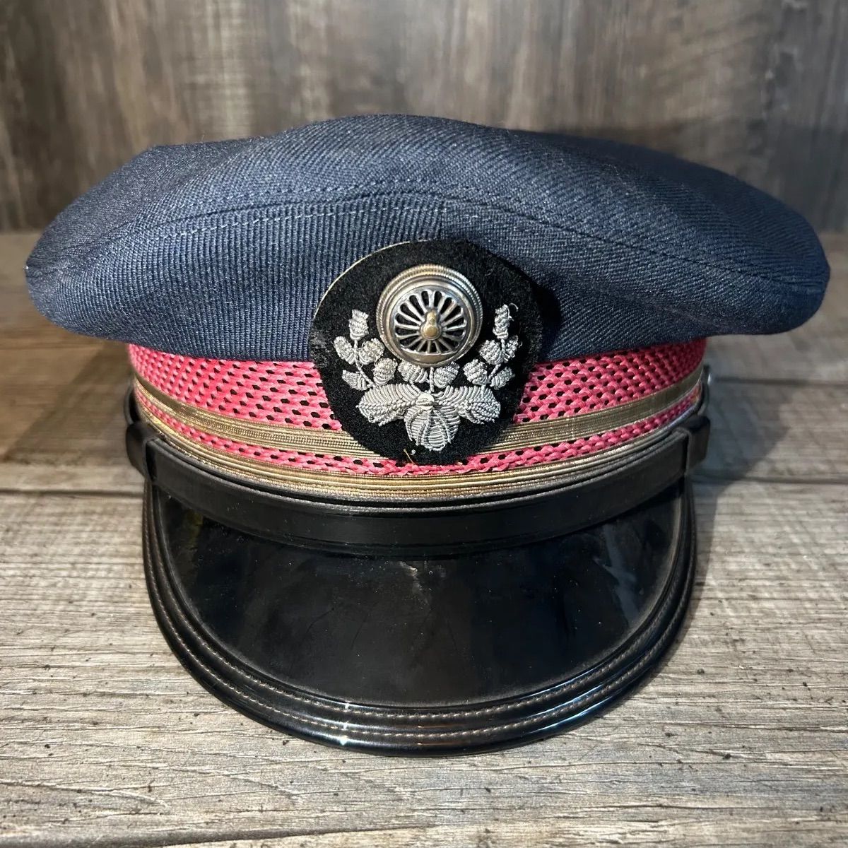 国鉄 日本国有鉄道 制帽 駅長 帽子 昭和レトロ 当時物 鉄道 3号 - メルカリ