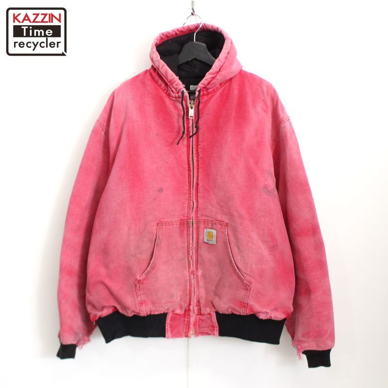 90s vintage Carhartt アクティブパーカー ダック ジャケット メンズ