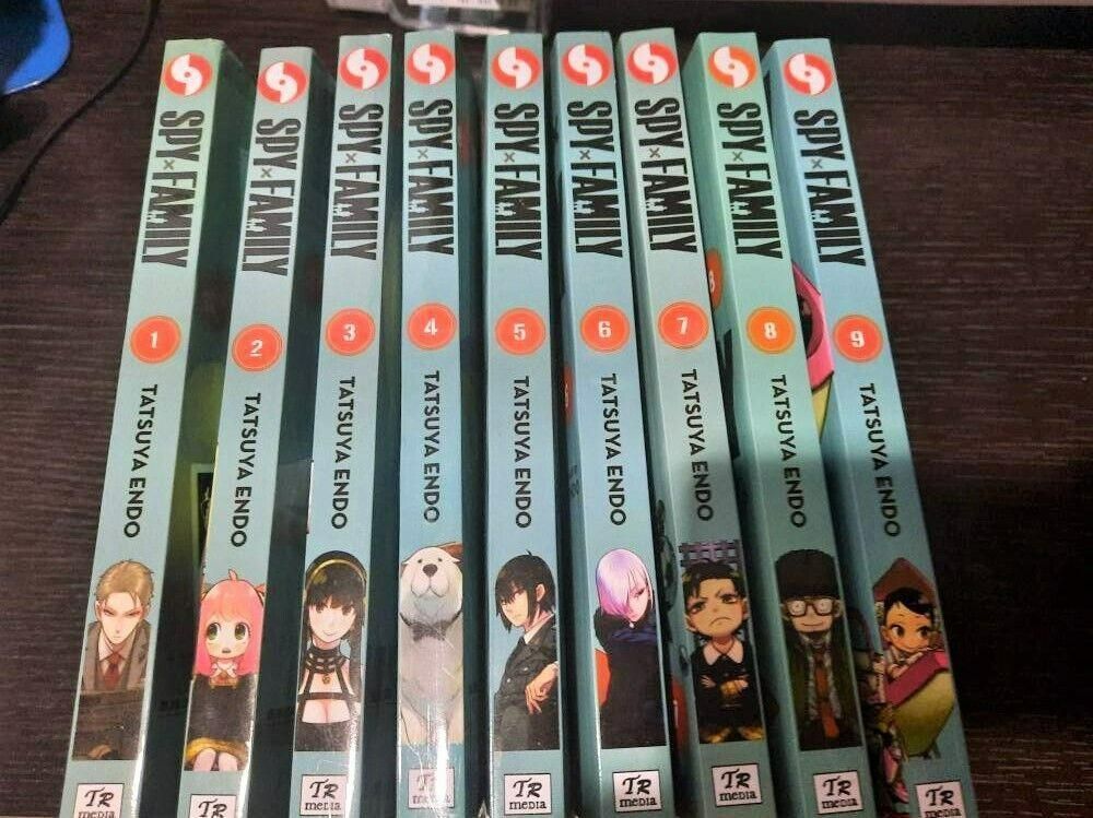 SPY X FAMILY 漫画 遠藤達也 フルセット Vol. 1-9 英語 - メルカリ