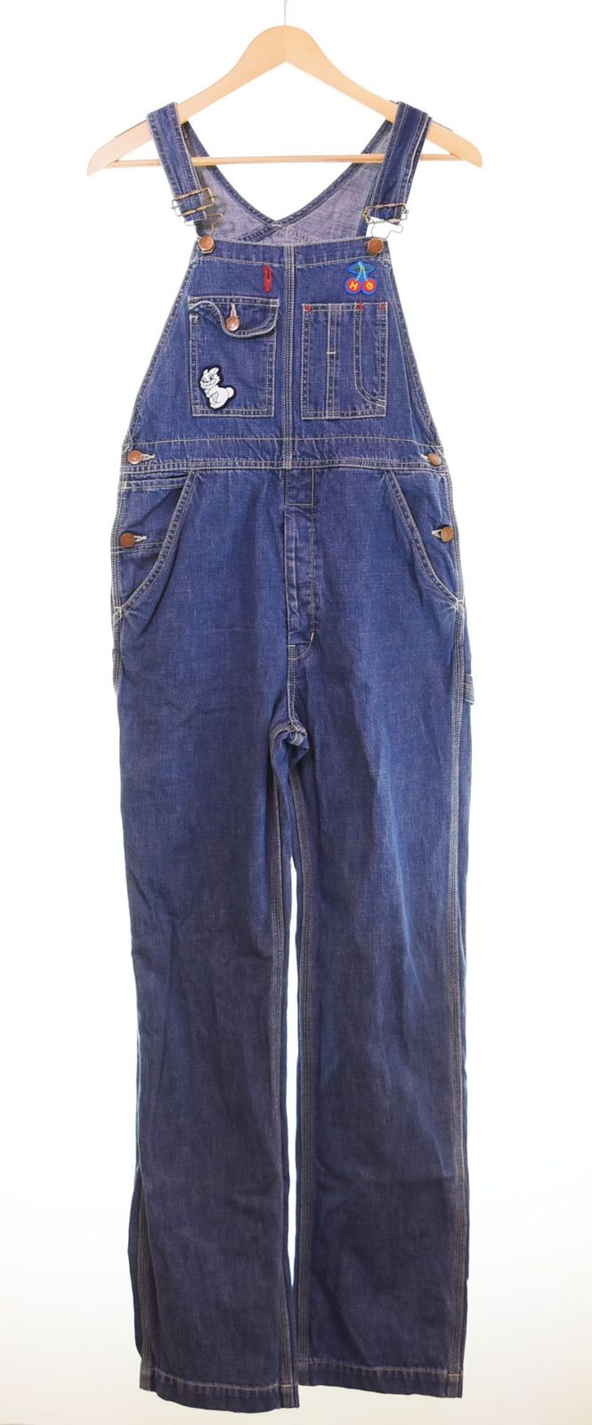 希少】ヒステリックグラマー つなぎ オーバーオール MC5 ワッペン レア