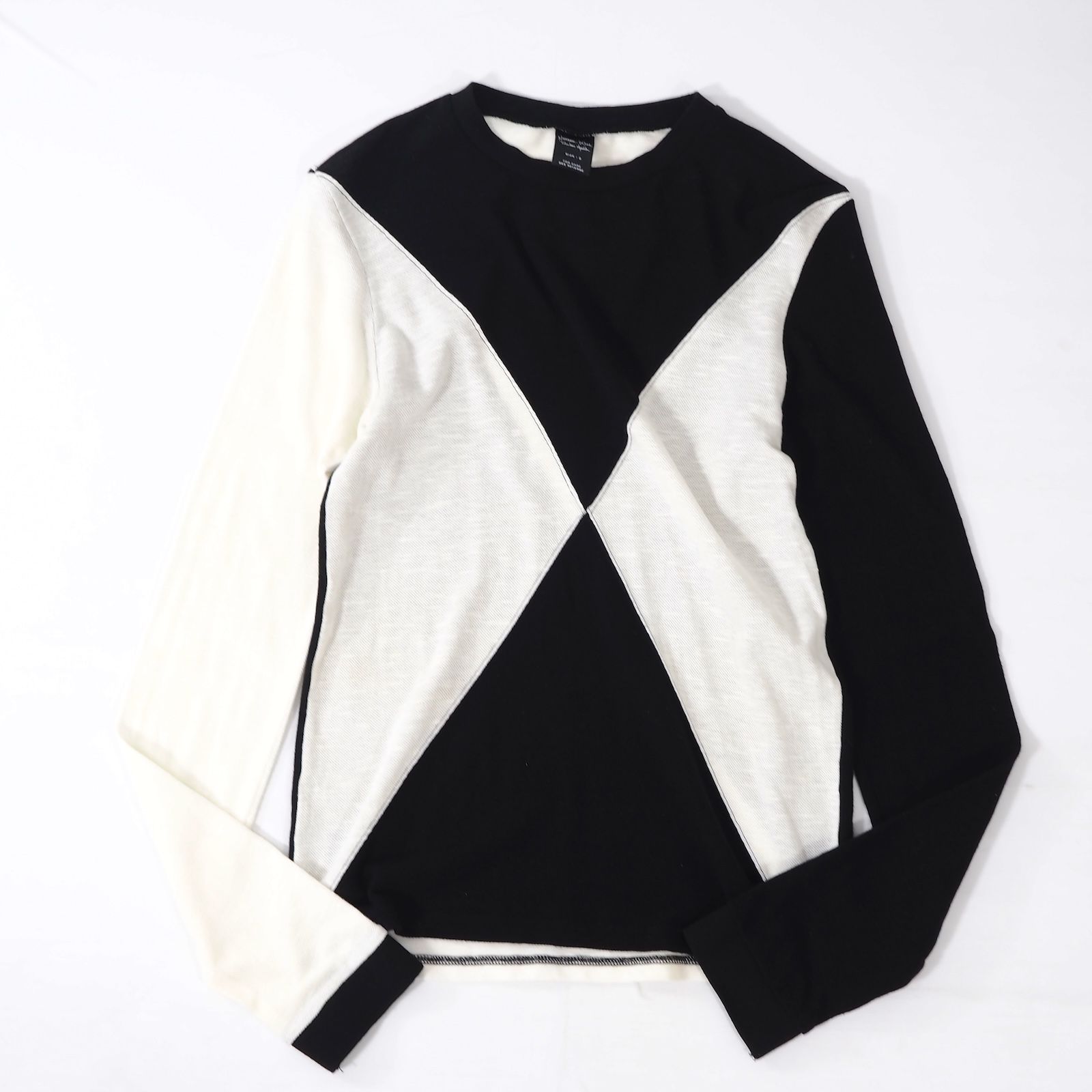 △良品 ナンバーナイン NUMBER(N)INE カート期 2トーン 長袖 セーター