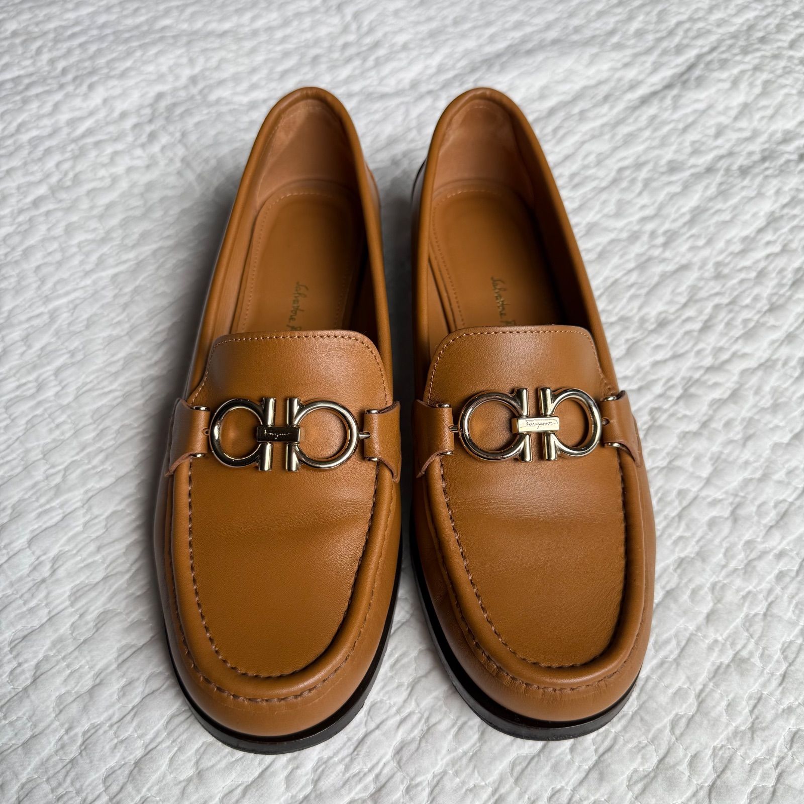 極美品 SalvatoreFerragamo サルヴァトーレフェラガモ ROLO ダブル