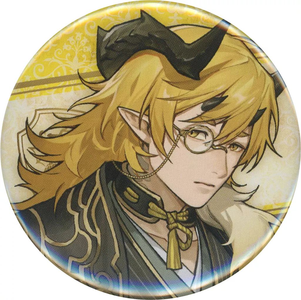 中古】バッジ・ピンズ きりやん(ドラゴ) 缶バッジ 「なな湖マダミス