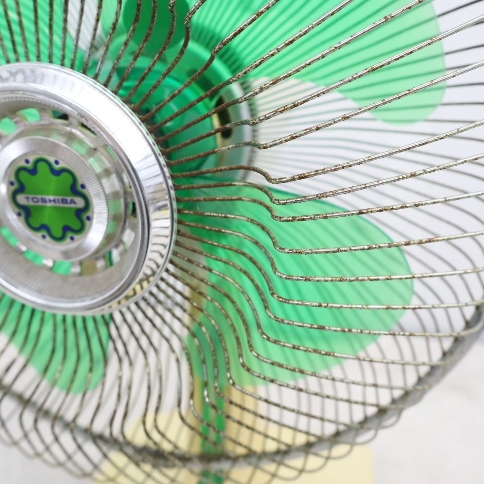 ▽当時物！ ｜レトロ 扇風機｜TOSHIBA 東芝 D-30D41G 羽根の大きさ