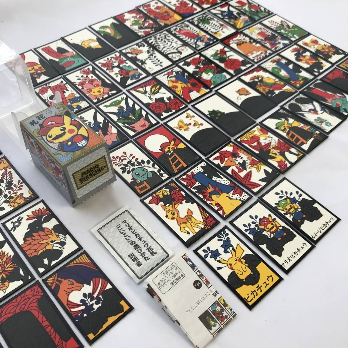 バラ売り可※ポケモンセンター限定】マリオピカチュウ花札 & ポケモン