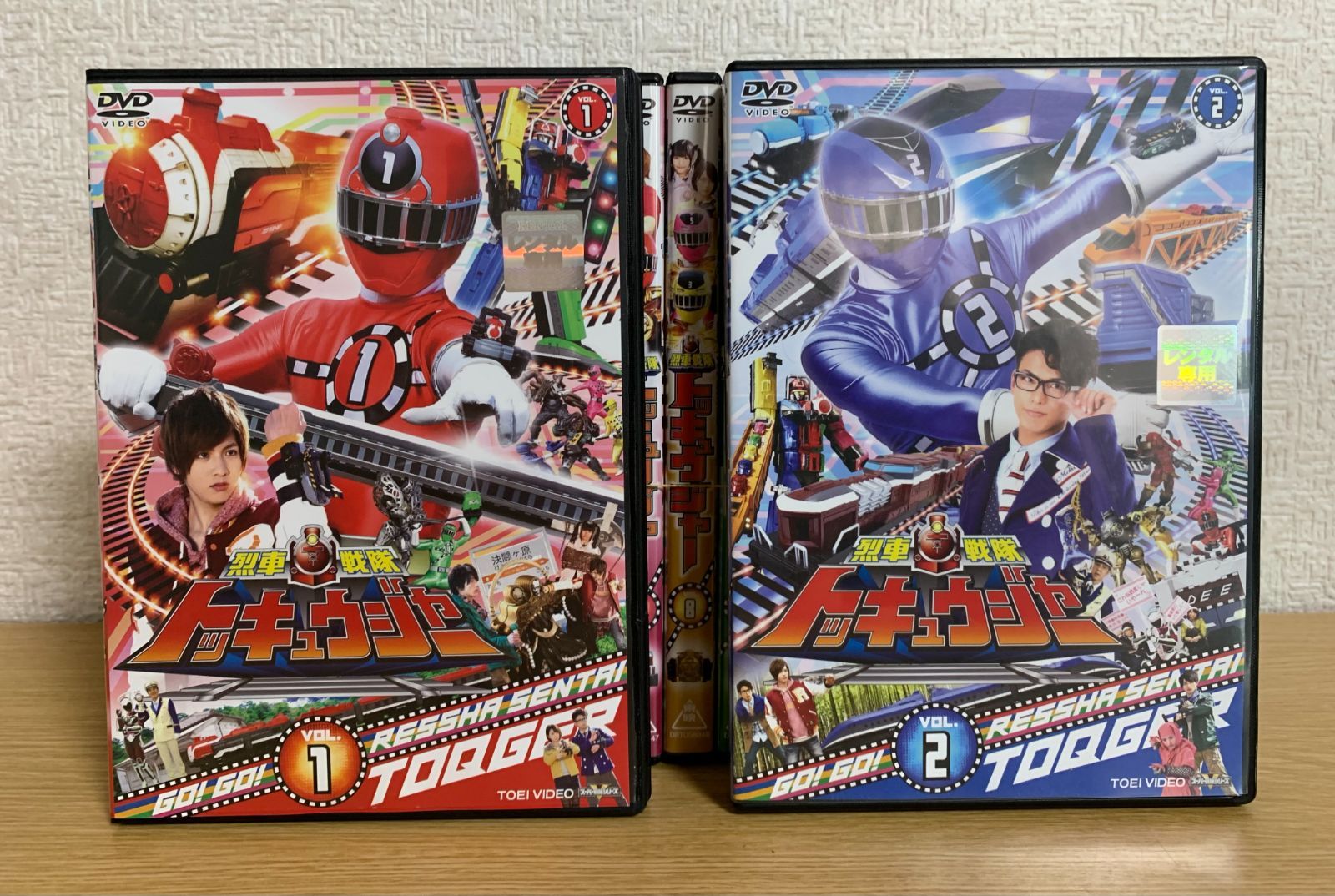 烈車戦隊トッキュウジャー DVD全巻セット - メルカリ