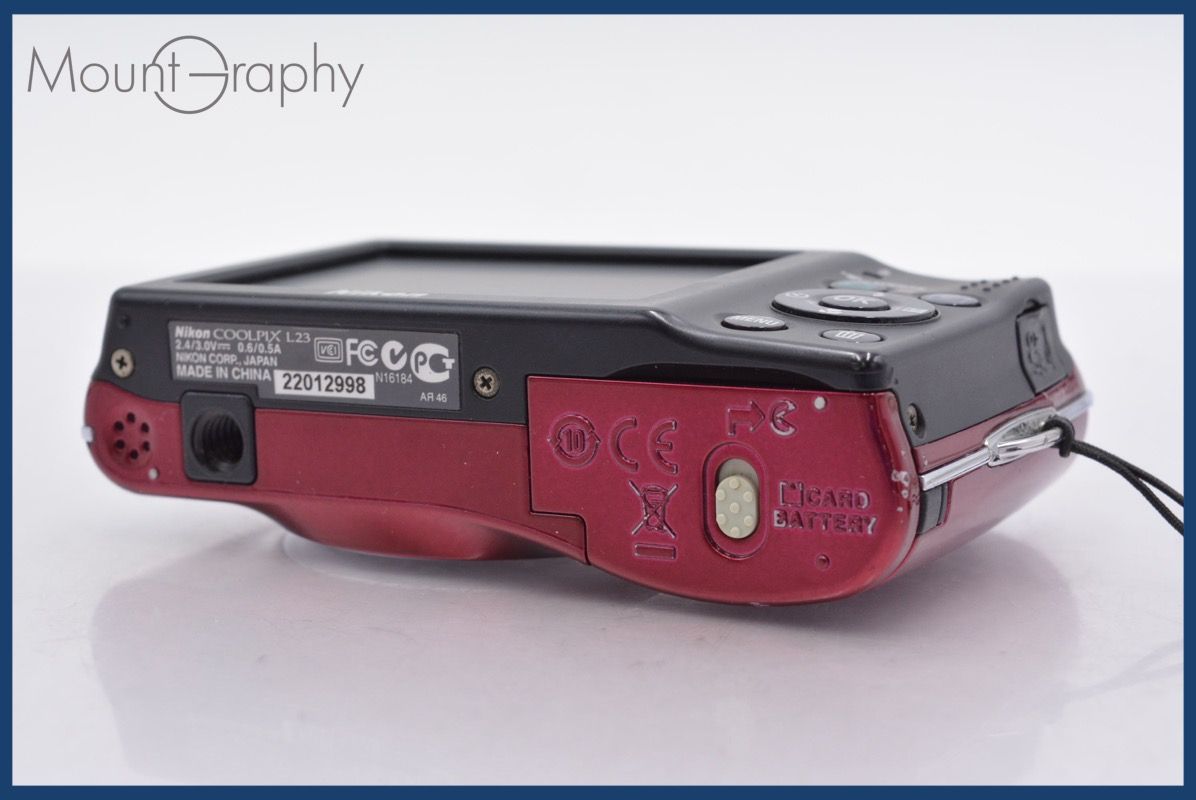 ☆極上美品☆ ニコン Nikon COOLPIX L23 5x 単三電池仕様 元箱