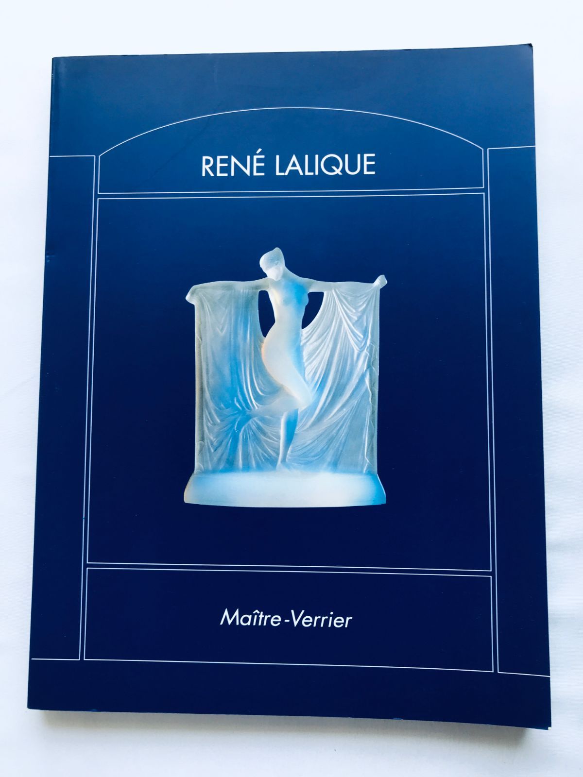 ルネ・ラリック展 光の幻想・ガラス工芸の美 チラシ 図録 Maitre