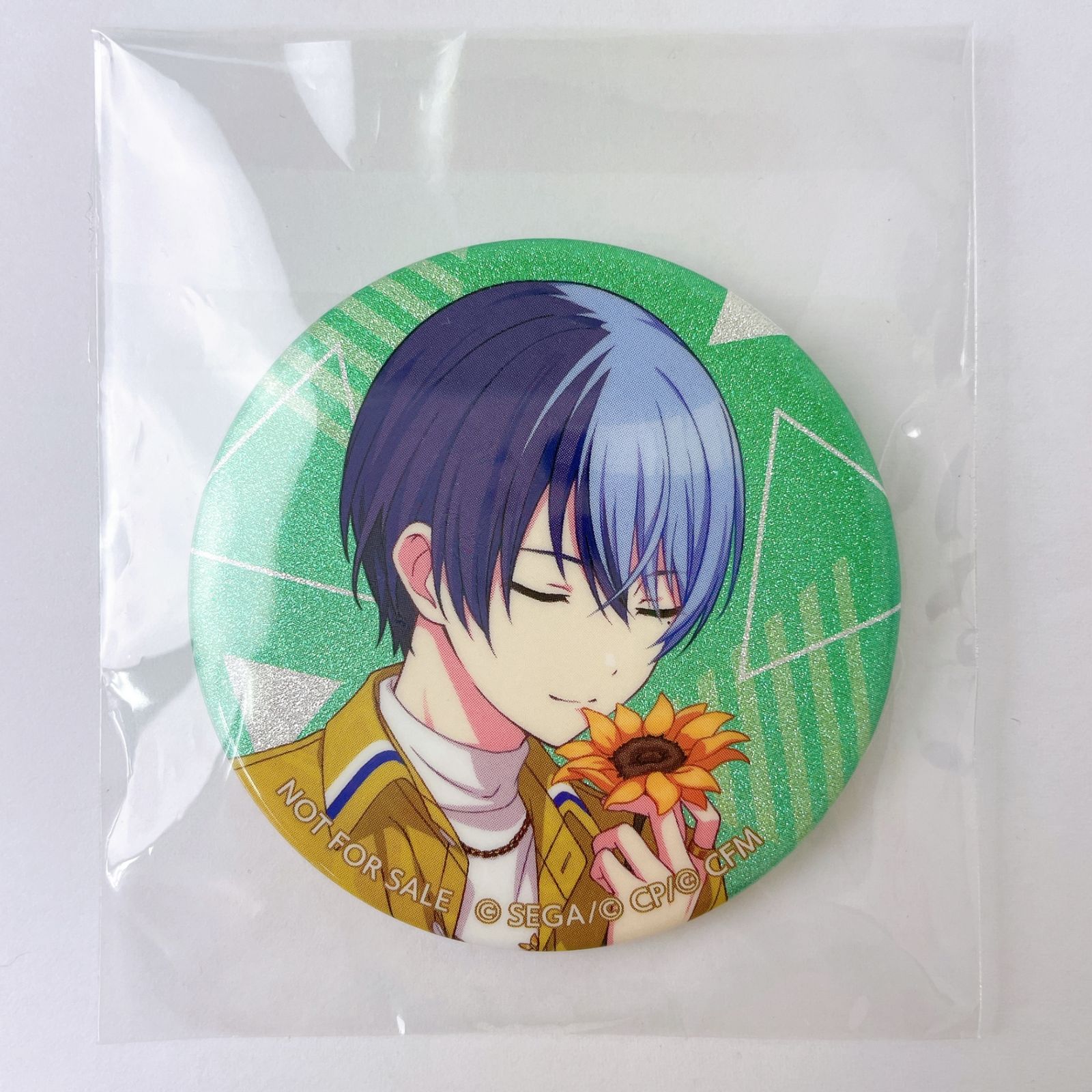 プロセカ 青柳冬弥 缶バッジ vol.35C 予約商品】グリッター缶バッジ