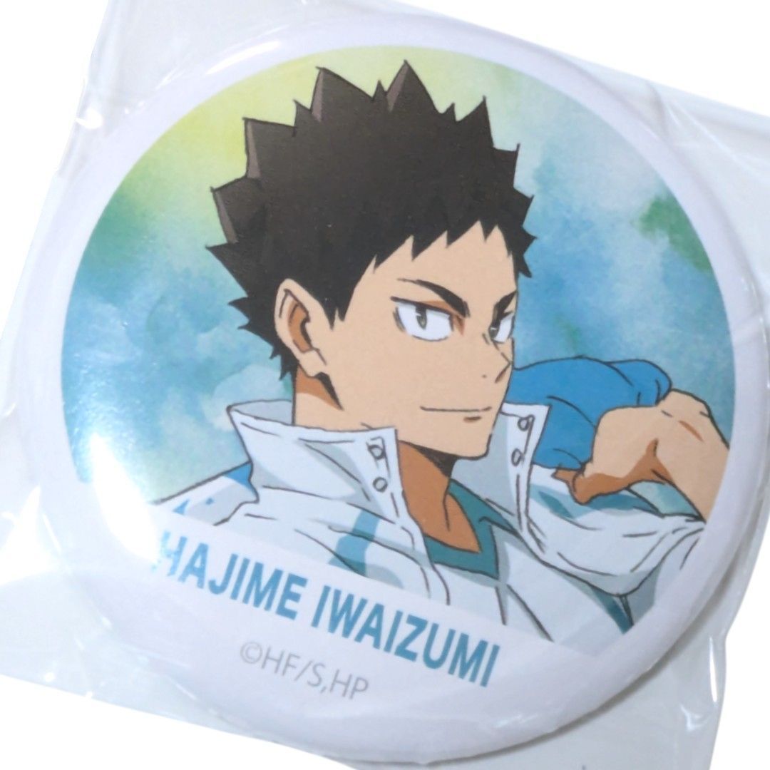 正規品 ハイドリ 当選品 オリジナル缶バッジAセット 岩泉一 ハイキュー