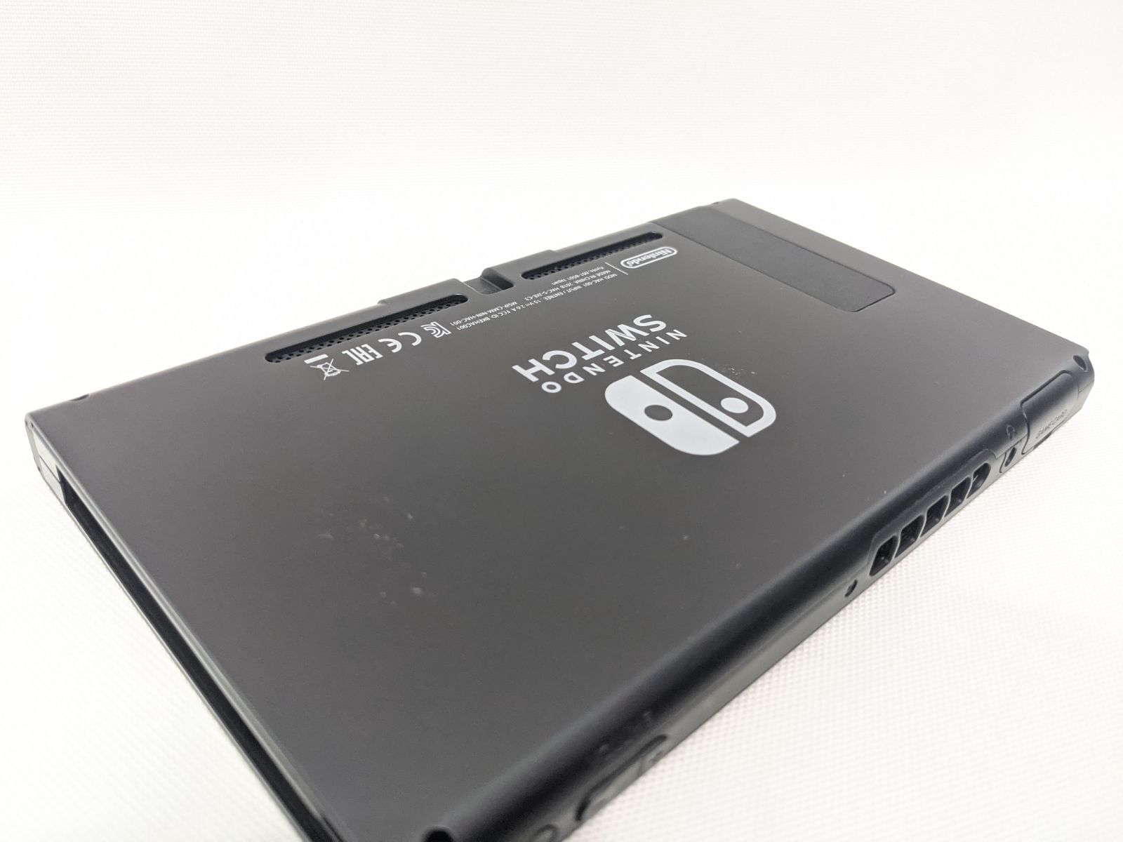 中古品】 ニンテンドースイッチ 本体 グレー 付属品完品 2018 初期型