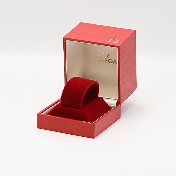 オメガ アンティーク 空箱/BOX 腕時計用 レッドカラー レディース