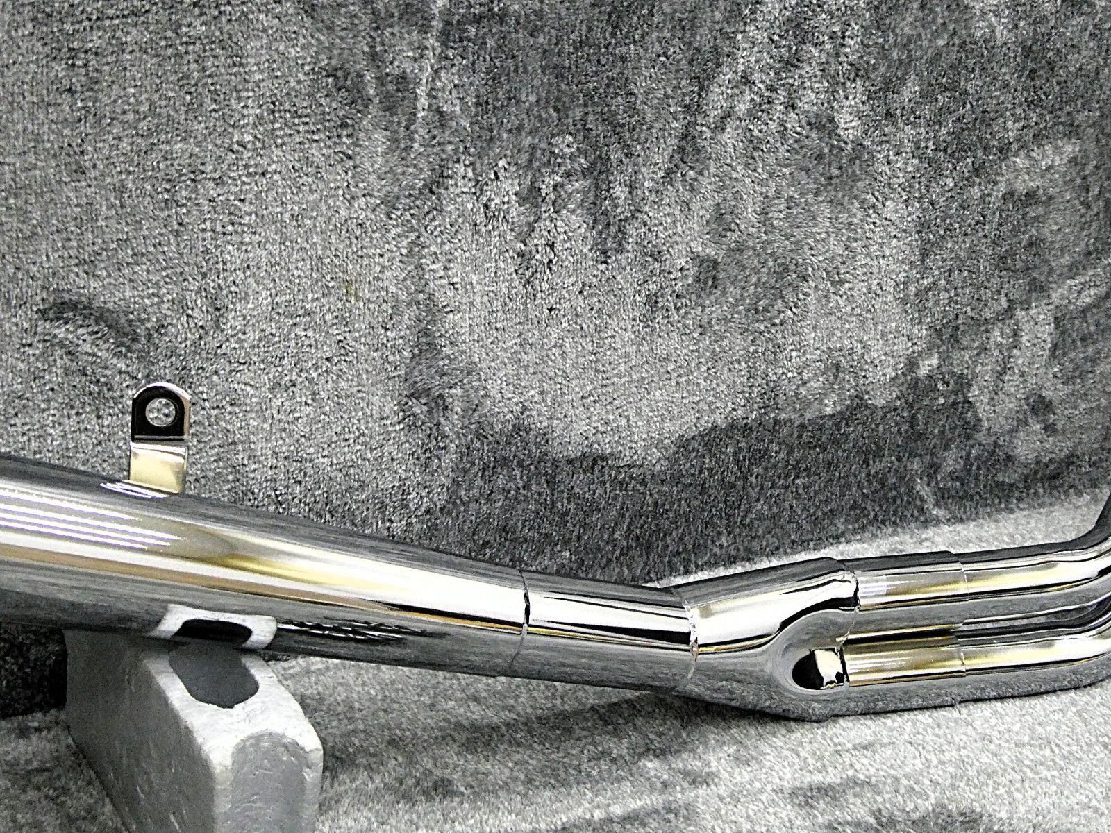 ホーク2 クロス メガホン マフラー TN鉄 メッキ CB250T CB400T - メルカリ