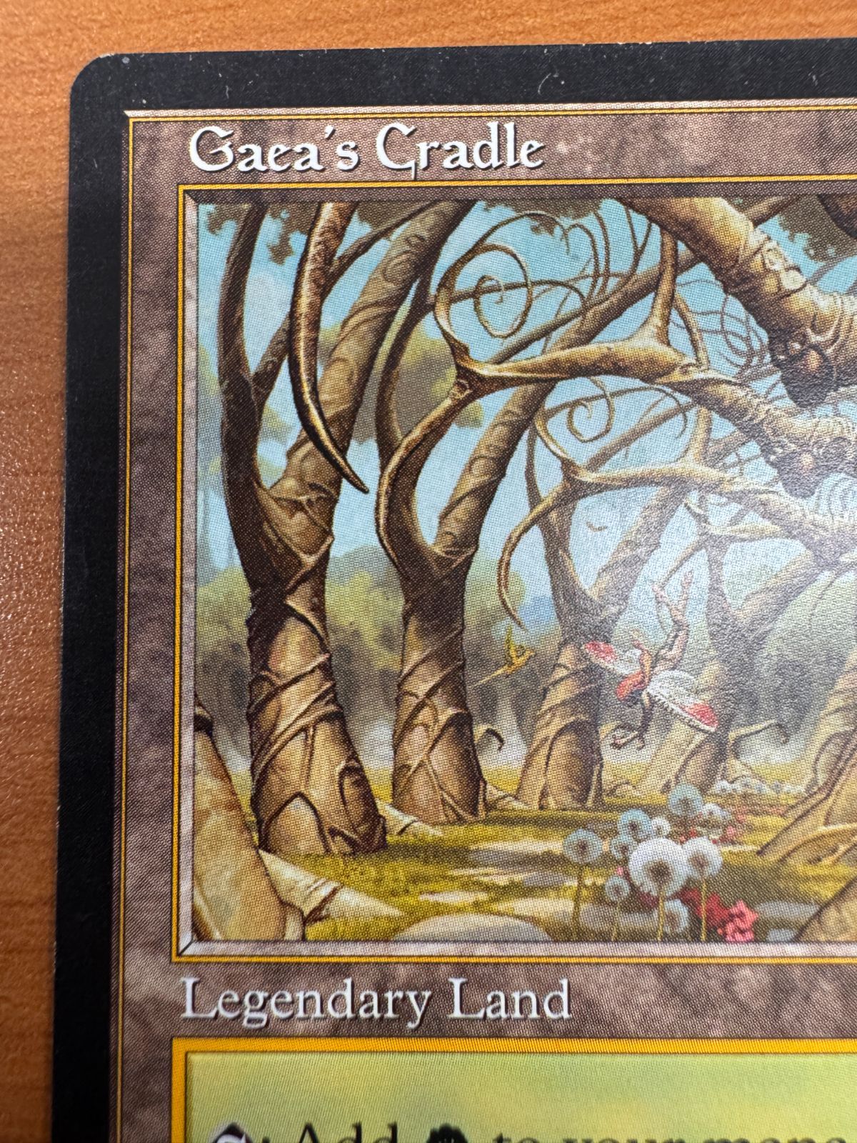 MTG 超レア ガイアの揺籃の地 幻の中国簡体字版 MTG 超レア ガイアの