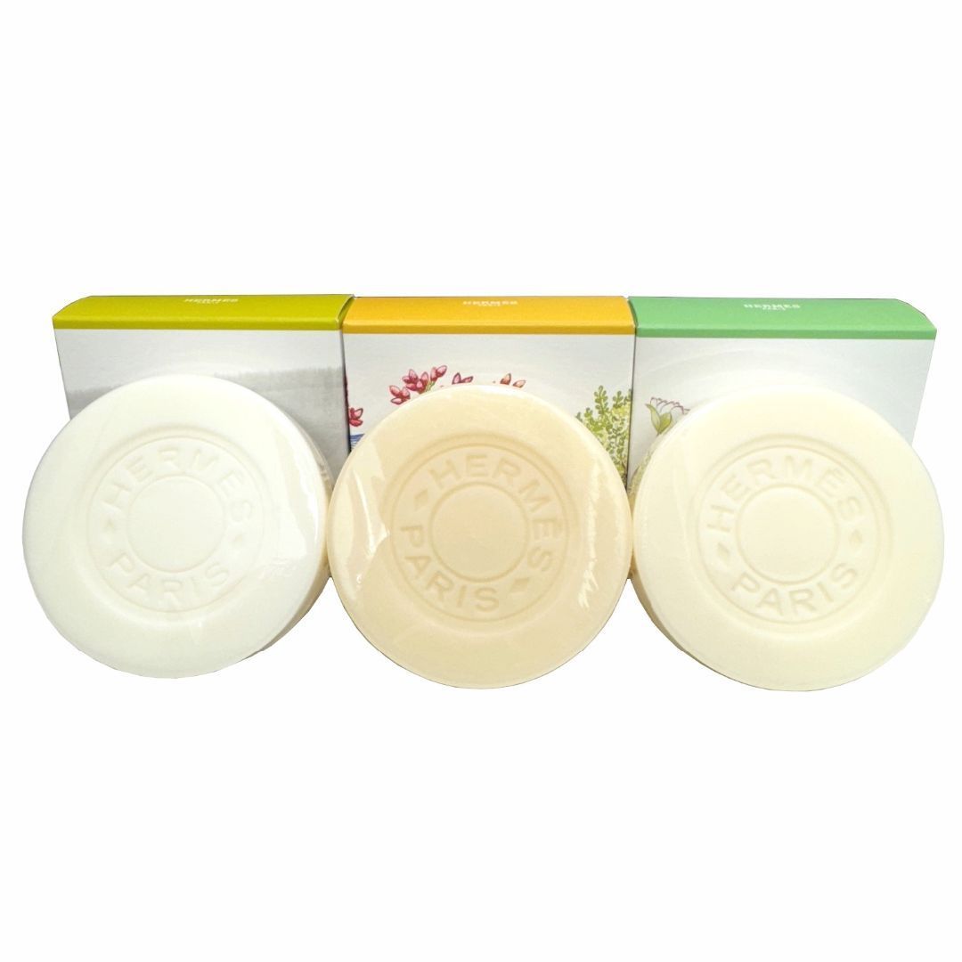 HERMES エルメス ソープ3点セット 庭園のフレグランス 100g 3個セット