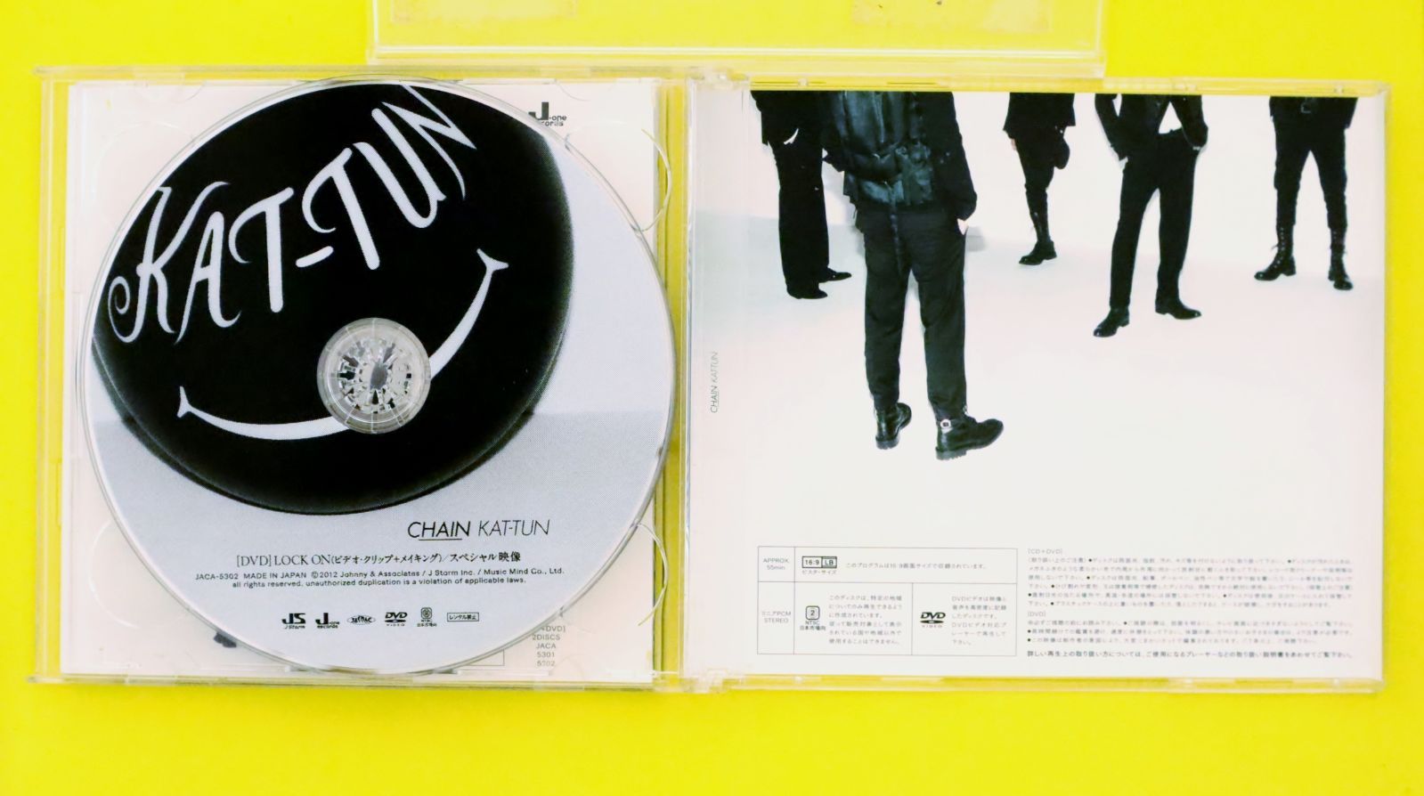 国内盤CD☆カトゥーン/KAT-TUN□ CAHIN □4580117623034/JACA-5301