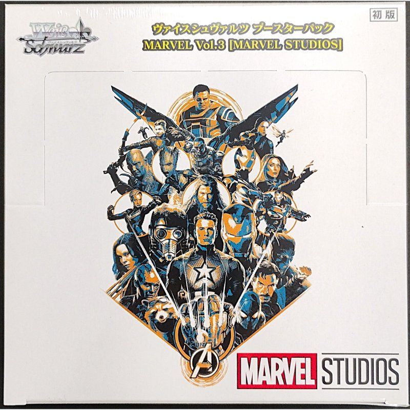 ws ヴァイスシュヴァルツ marvel マーベル vol.3 4コン デッキ