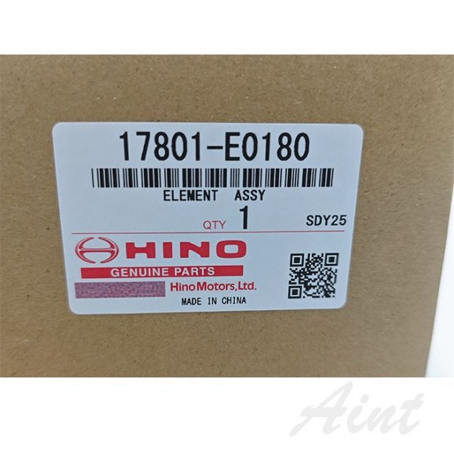 17801-E0180 エアエレメント エアフィルター 日野 HINO ヒノ デュトロ