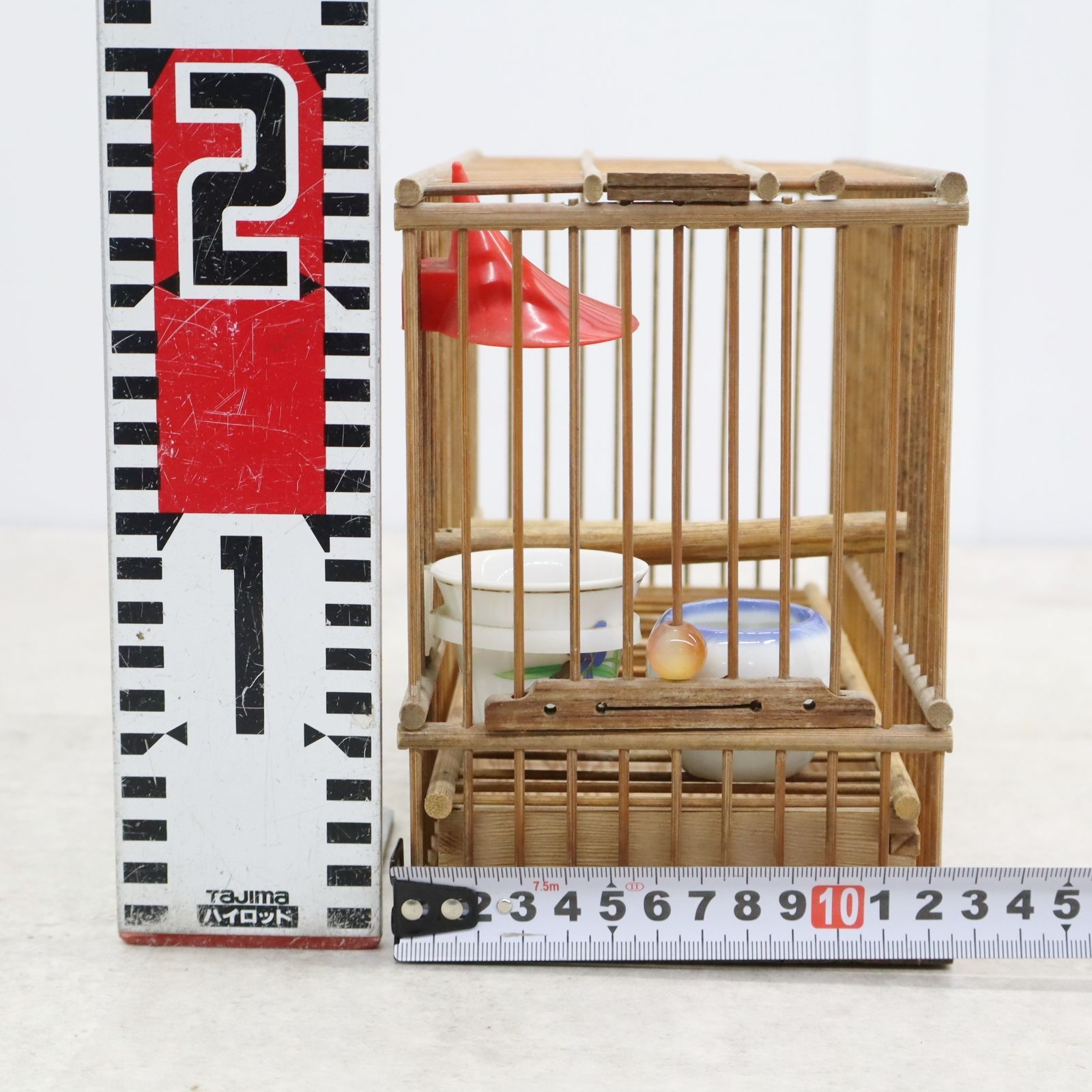 △6ケース入れ 6部屋｜鳥籠 鳥かご BOX 木製｜ メジロ箱 メジロ籠