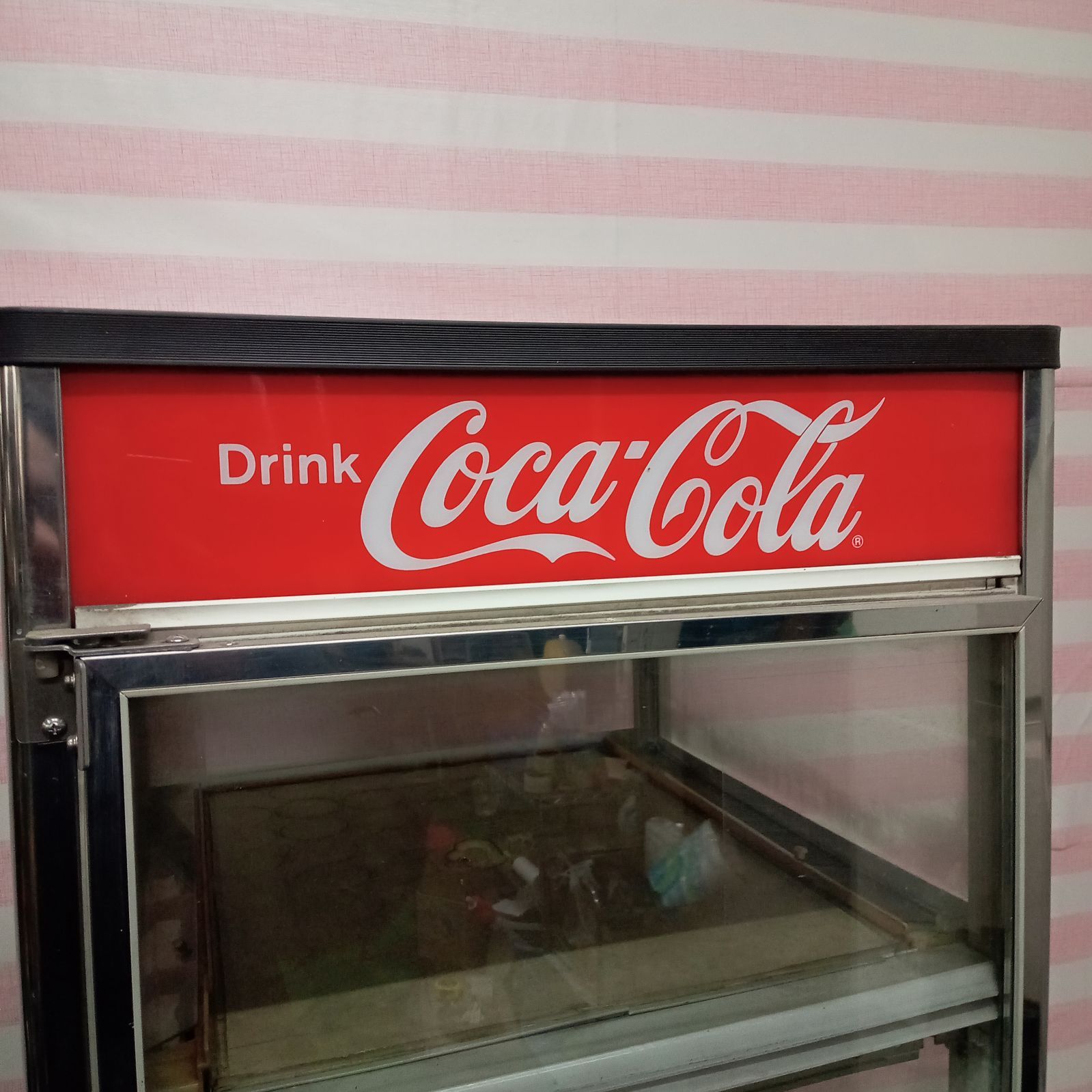 ◯ コカコーラ 冷蔵庫 温蔵庫 業務用 昭和 レトロショーケース - メルカリ