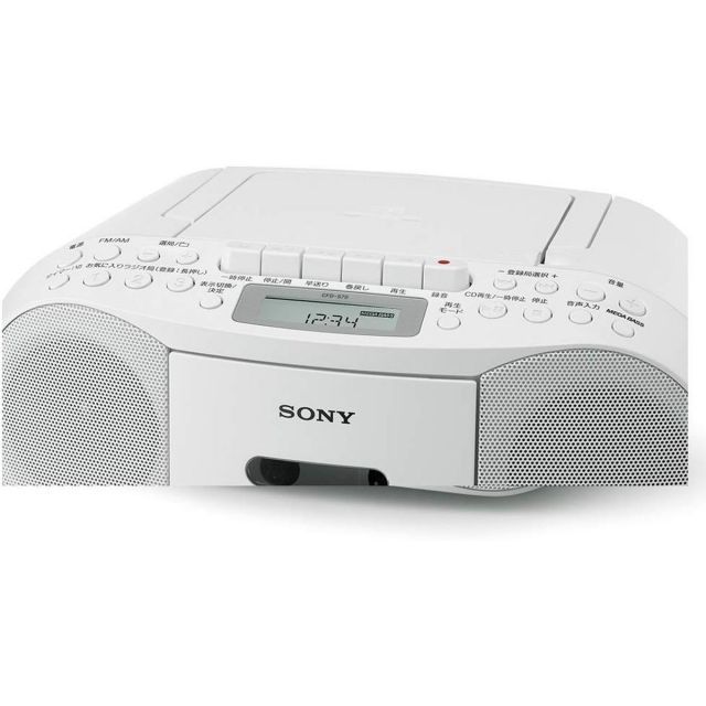 ソニー SONY CDラジカセ レコーダー CFD-S70 : FM/AM/ワイドFM対応