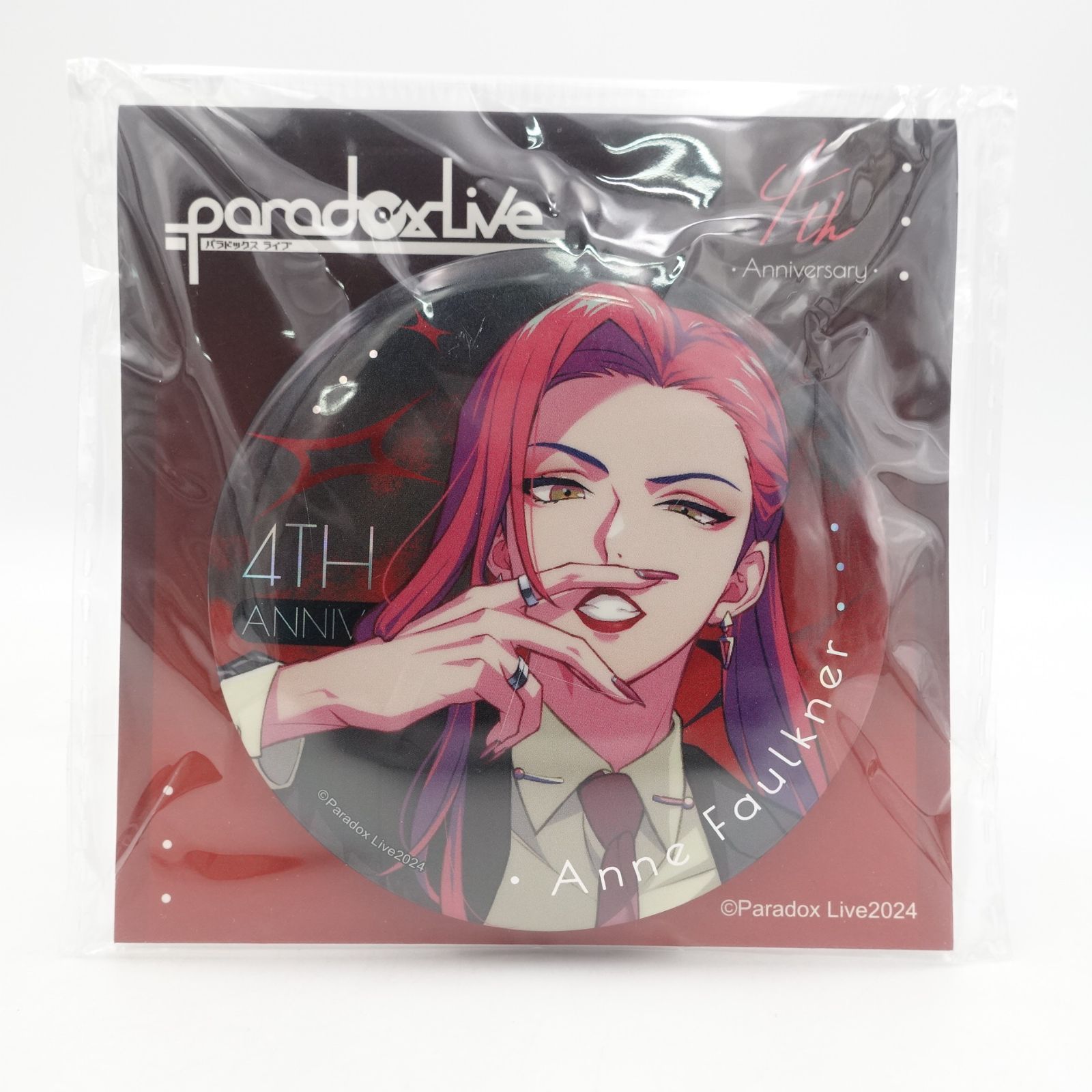 パラライ アン・フォークナー 4周年 缶バッジ 未開封 10点セット