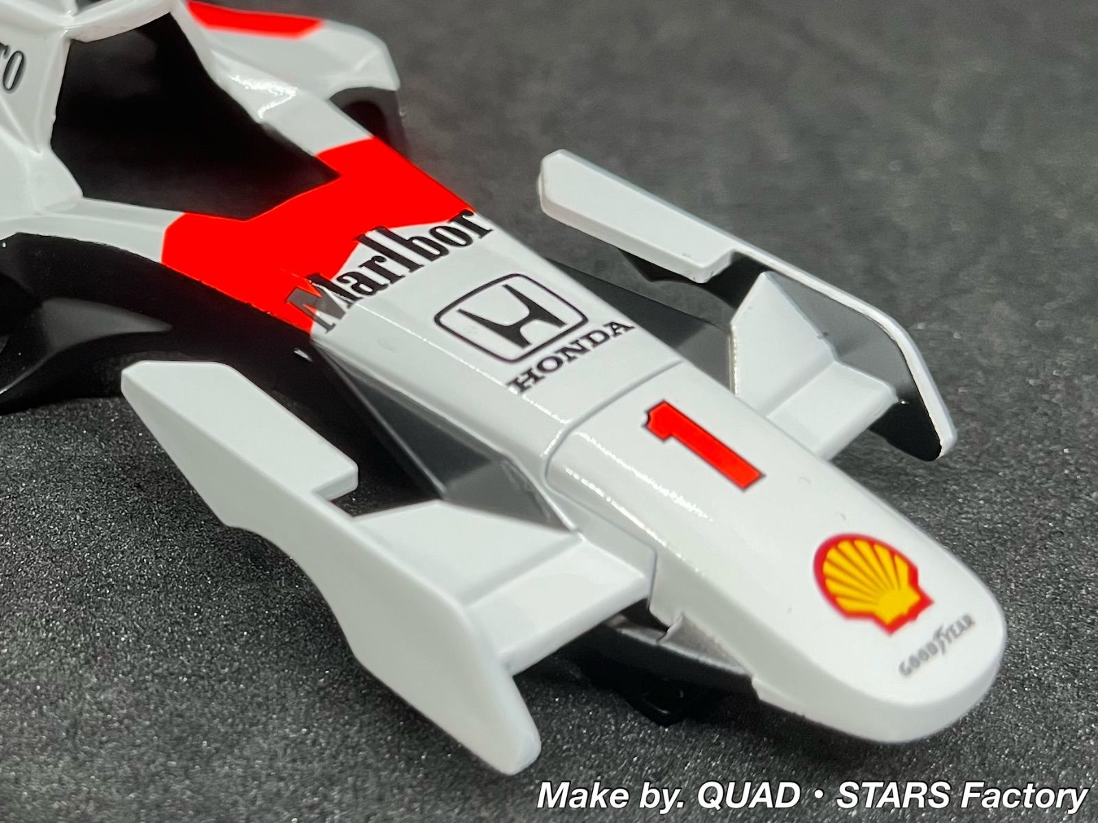 ミニ四駆・オリジナル塗装ボディ】シャドウシャーク／F1スタイル