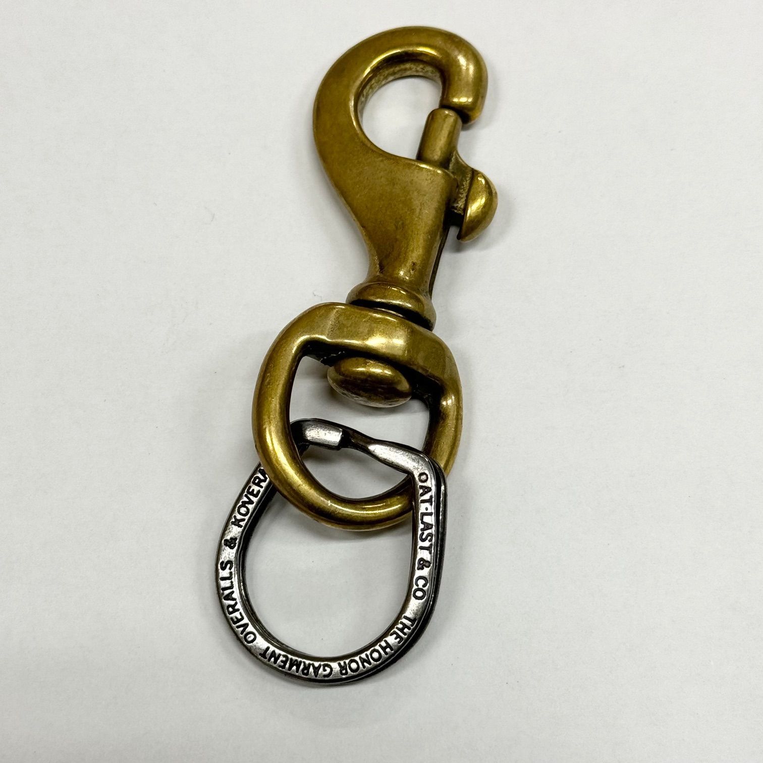 AtLast&Co. キーリング レバーナスカン キーホルダー アットラスト