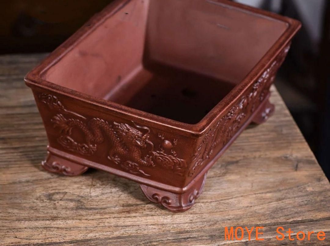 宜興 中国宜興 中国 植木鉢 長方形 アンティーク 宜興 中国宜興 中国