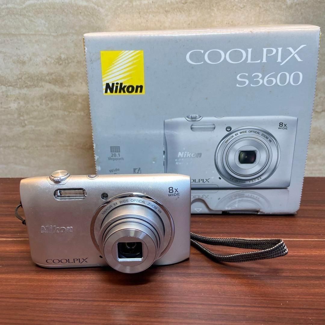 Nikon COOLPIX S3600 デジカメ 3769 - メルカリ