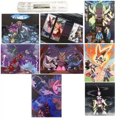 中古】ポスター(アニメ) A3ポスターセット(8枚組) Game Artworks by