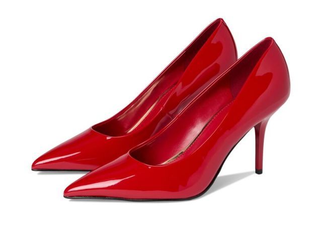 YELLOイエロ ミュール ヒール 赤 YELLOイエロ ミュール ヒール 赤