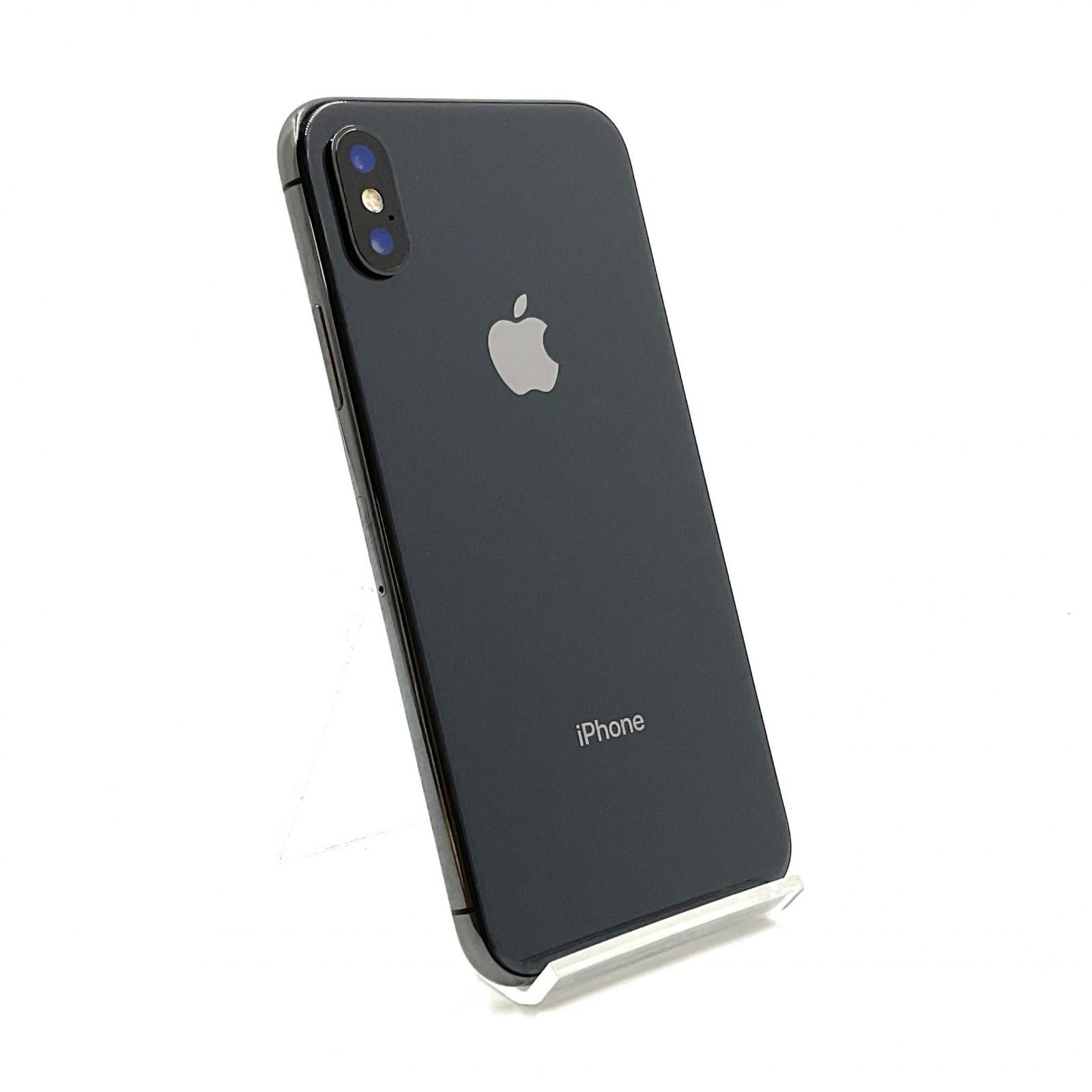 美品 iPhone X 256GB スペースグレーSIMフリー 国内版 SIMフリー