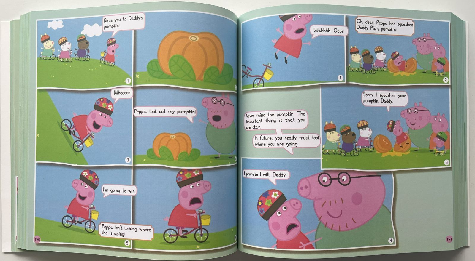 Peppa Pig ペッパピッグ漫画版シリーズ1 絵本2冊 全冊音源付動画付