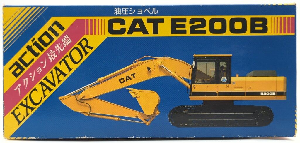 新キャタピラー三菱株式会社 1/40 油圧ショベル CAT E200B - メルカリ