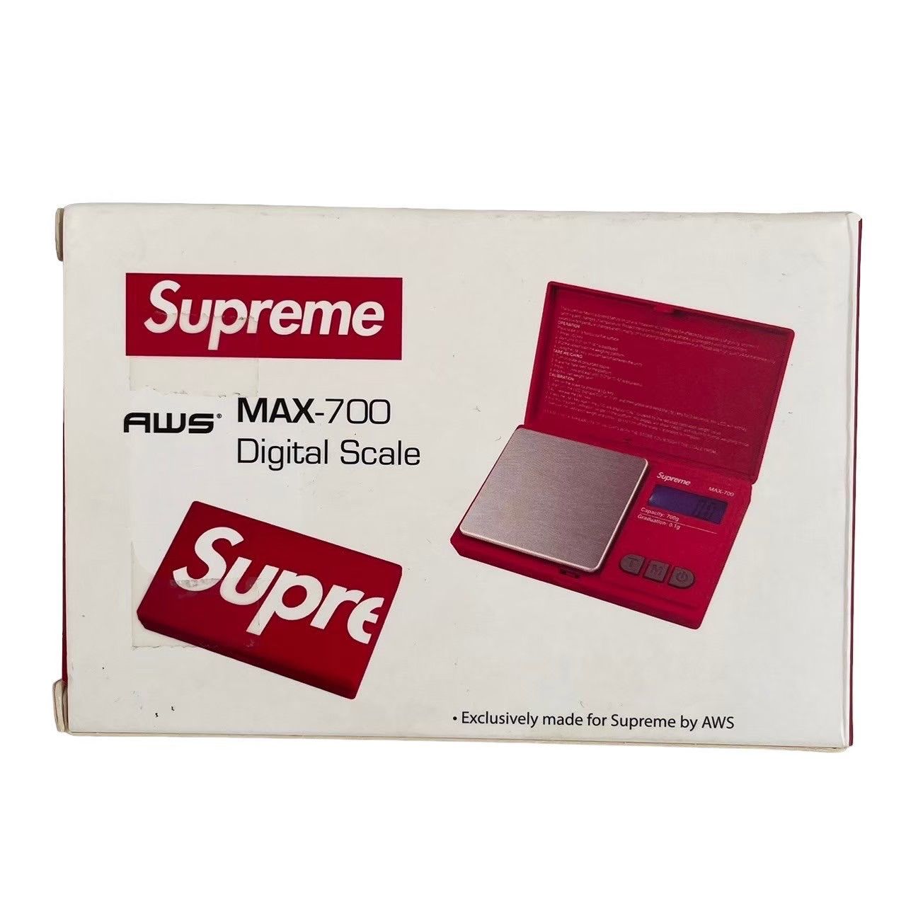 未使用 Supreme AWS MAX-700 Digital Scale シュプリーム デジタル