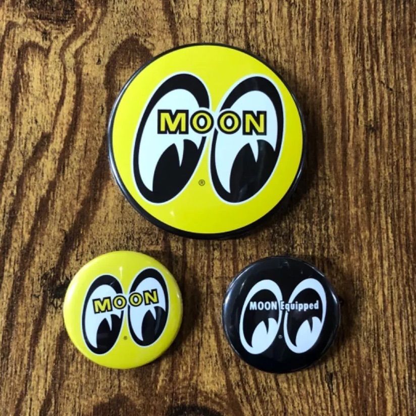 缶バッジ】 3個セット ムーンアイズ カンバッジ アイボール MOON
