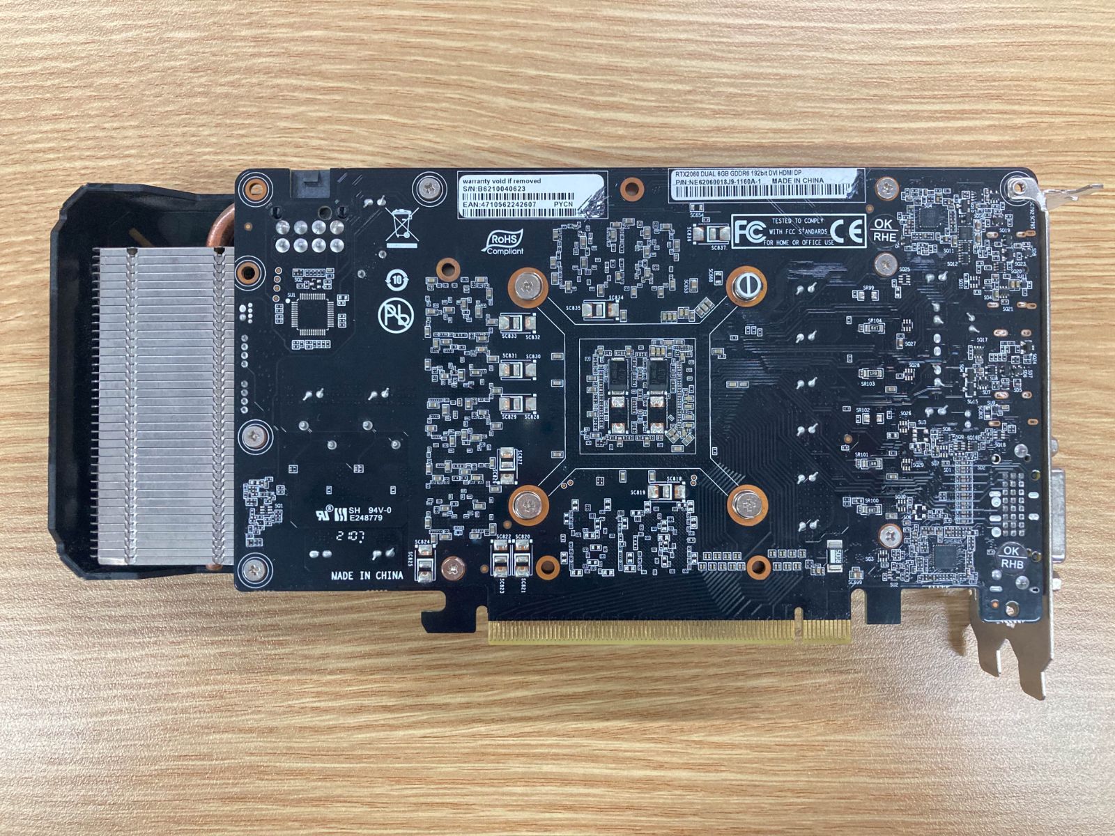 RTX 2060 Dual】GeForce RTX 2060 Dual Palit グラフィックボード