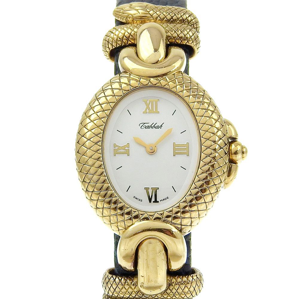 Tabbah】タバー コパカバーナ シルバー925×リザード ゴールド クオーツ