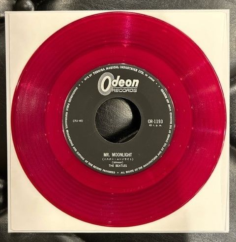 赤盤】ビートルズ 「ミスター・ムーンライト」 - メルカリ