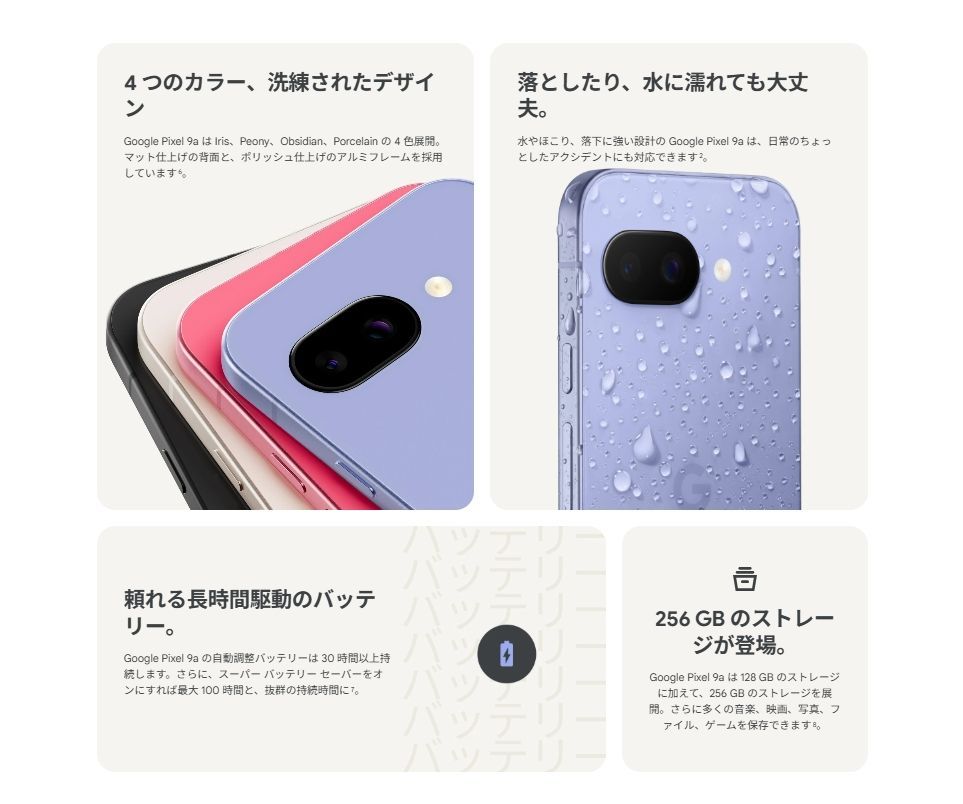 新品・開封済み」SIMフリー Google Pixel 9a 128GB [Iris] 本体 - メルカリ