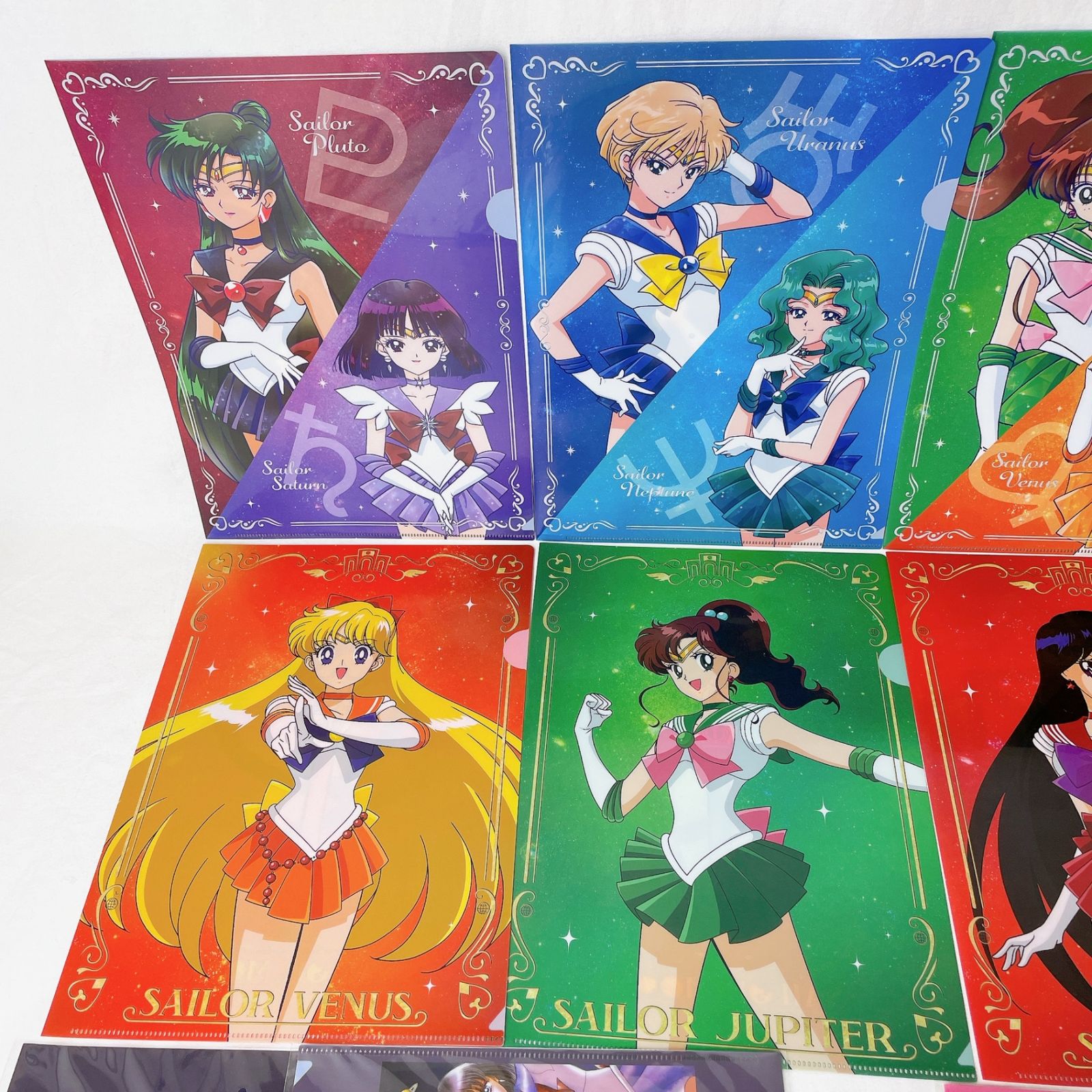 美少女戦士セーラームーン クリアファイルセット セーラームーンカフェ