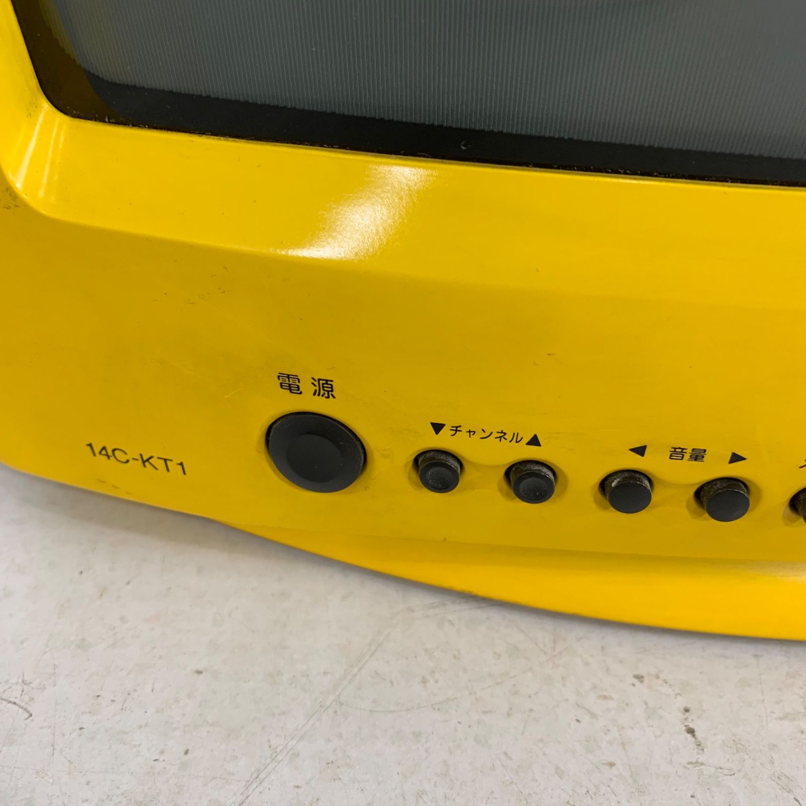 阪神タイガース ブラウン管テレビ 14C-KT1 三菱 - メルカリ