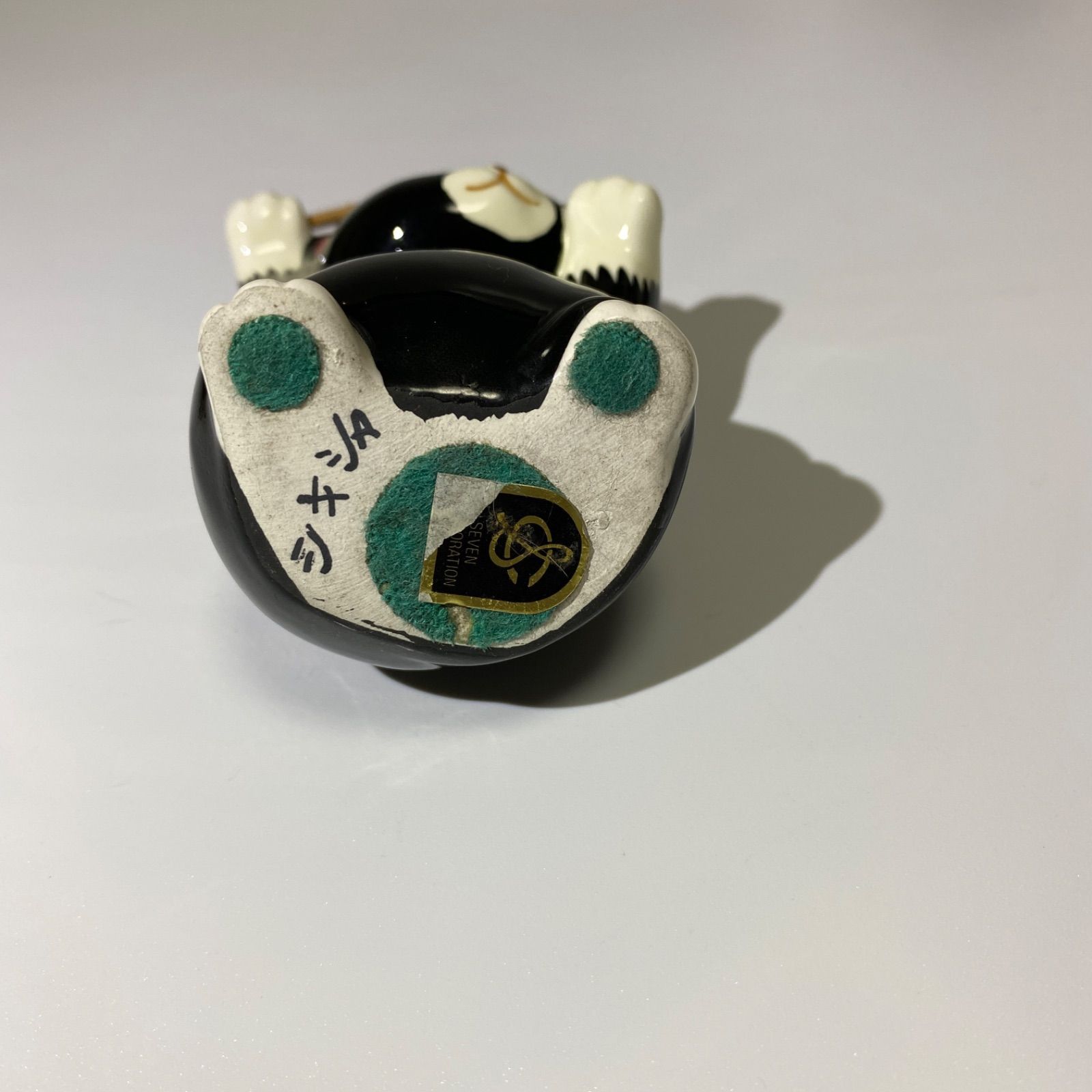 黒猫楽団 9体 セブンコーポレーション 猫のオーケストラ 陶器 置き物