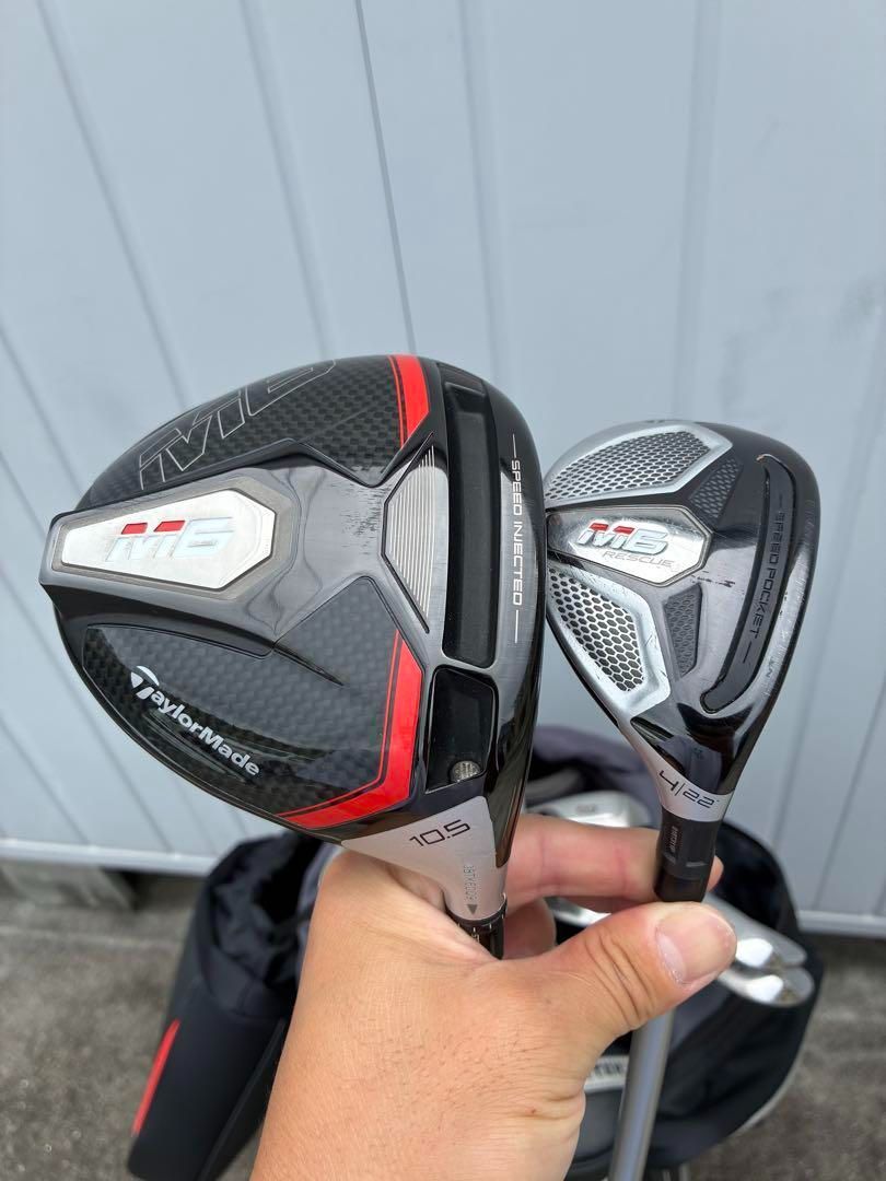 テーラーメイドM6 フルセット Nikeバック Nikeパター テーラーメイドM6