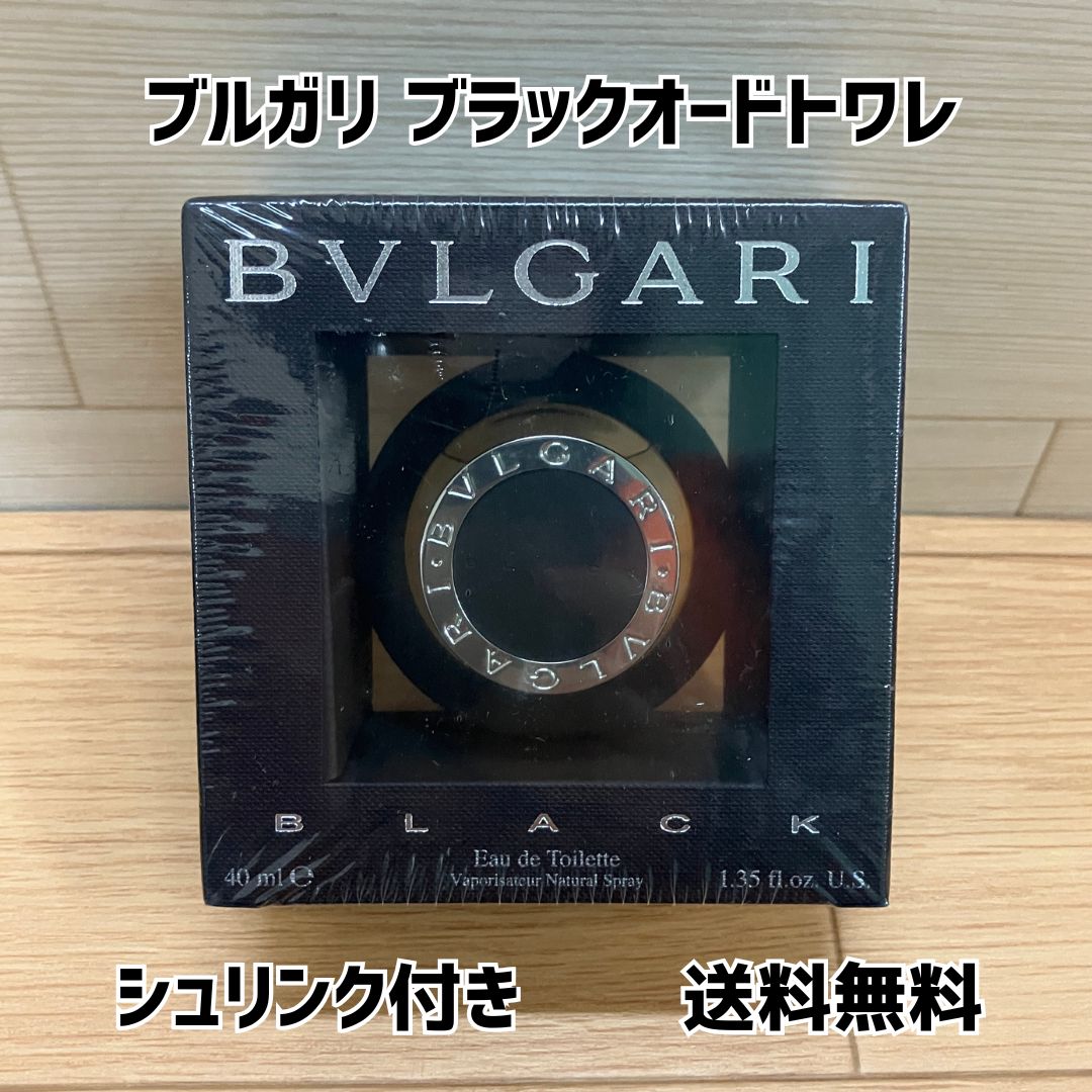 未使用・保管品】BVLGARI ブルガリ ブラックオードトワレ BLACK 40ml