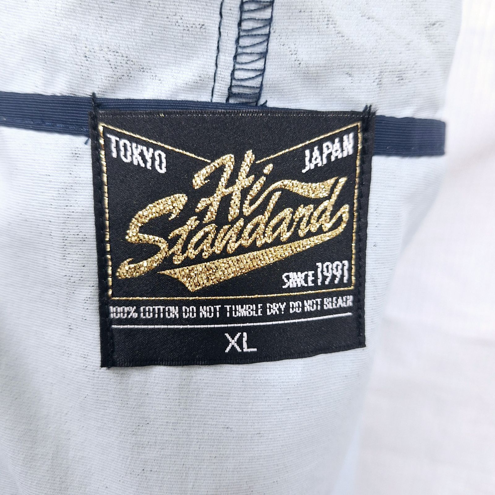 新品未開封】Hi-STANDARD ロゴ コーチジャケット L 紺 ネイビー Hi